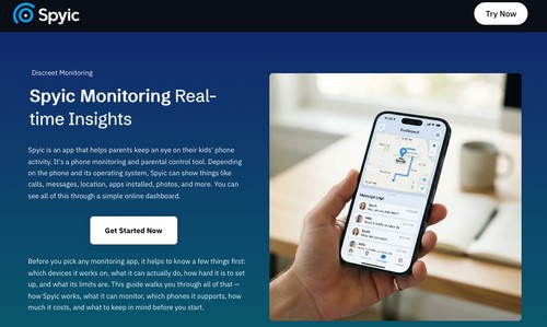 Spyic screenshot