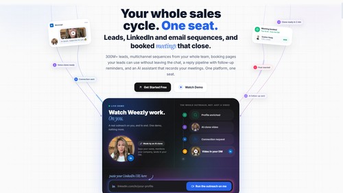 Weezly screenshot