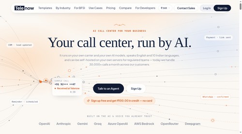 Telenow screenshot