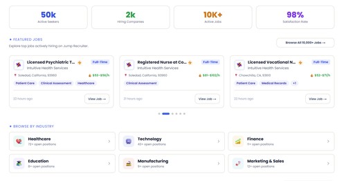 Jump Recruiters screenshot