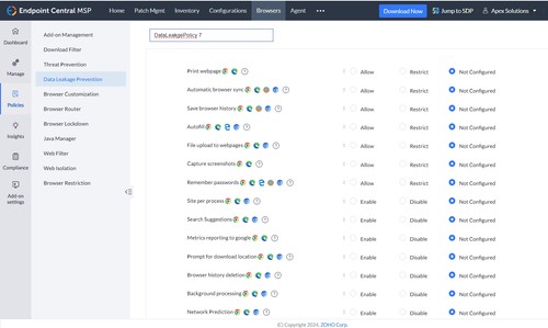 ManageEngine Endpoint Central MSP