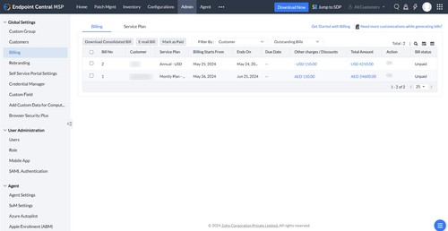 ManageEngine Endpoint Central MSP