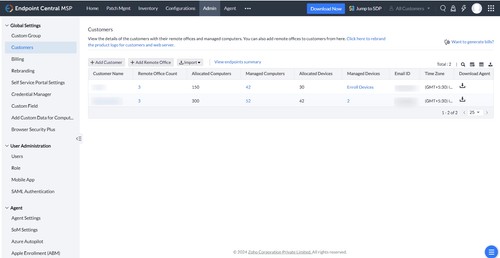 ManageEngine Endpoint Central MSP