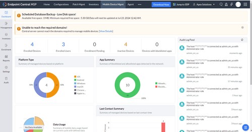 ManageEngine Endpoint Central MSP