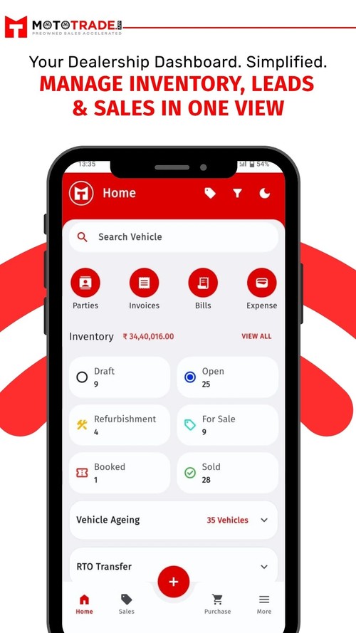 Mototrade screenshot