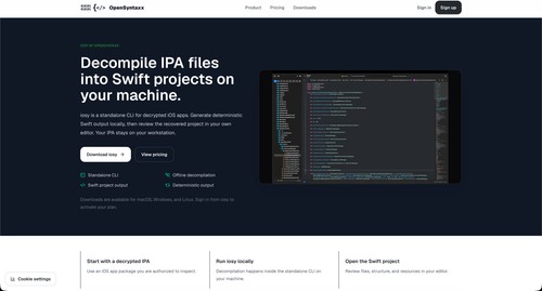 iosy screenshot
