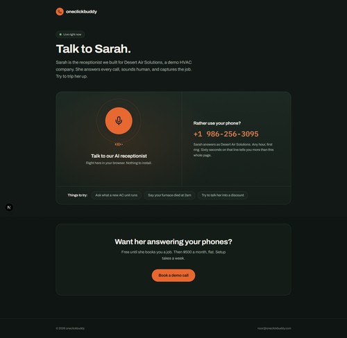 OneClickBuddy screenshot