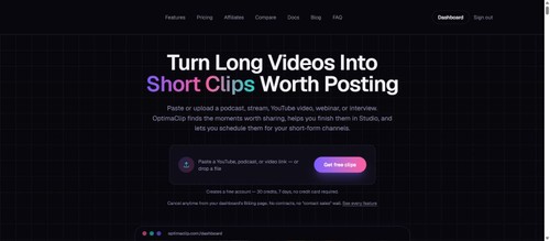 OptimaClip screenshot
