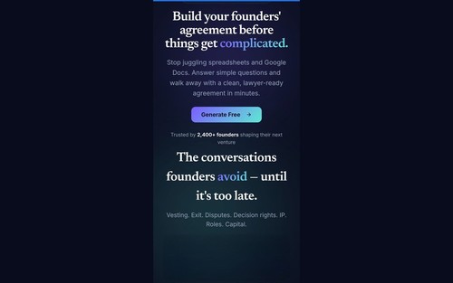 FounderAgreement.com