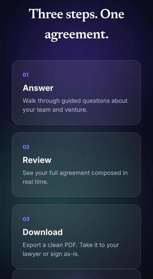 FounderAgreement.com