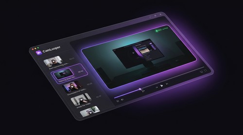 CamLooper is a free virtual camera and fake webcam tool for creating and presenting video content in meetings, recordings, streams, demos, and online