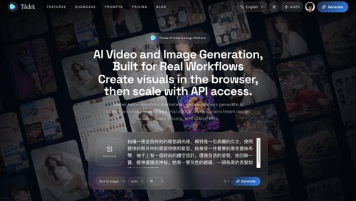 Seedance 2.5 Free browser-based AI video generation interface and cinematic video creation preview.
