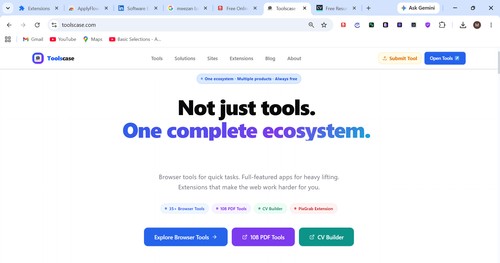 Toolscase screenshot