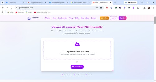 Toolscase PDF Tools screenshot