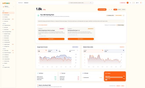 ovoSEO screenshot