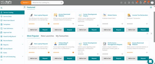 HCL BigFix Service Management screenshot