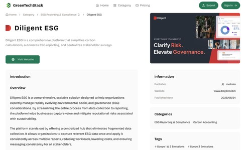 GreenTechStack screenshot