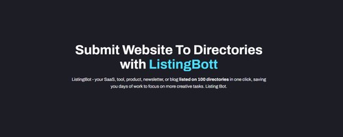 Listingbott screenshot
