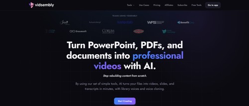 Vidsembly screenshot