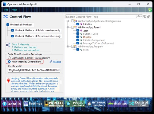 Control Flow UI
