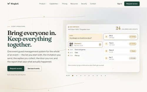 Winglark screenshot