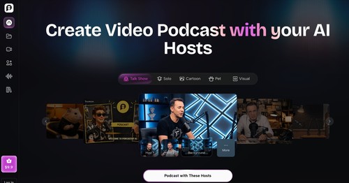 PodcastorAI screenshot