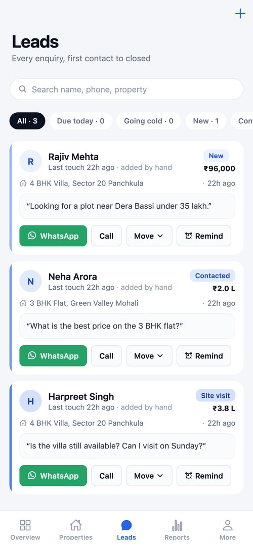 My Property Pages screenshot