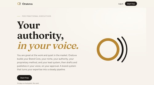 Oratova screenshot