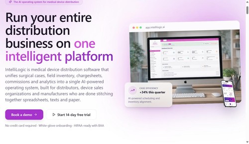 IntelliLogic platform overview and dashboard