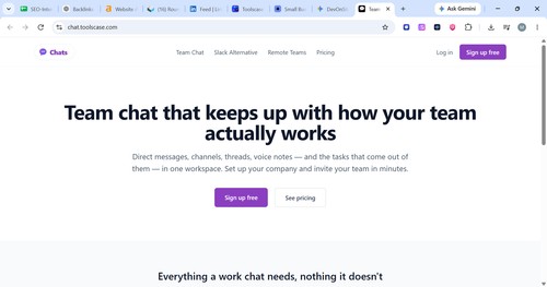 Toolscase Chats screenshot