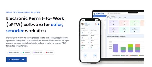 Adaptive ePTW dashboard for creating, managing, monitoring, approving, and tracking digital permits through a centralized platform.