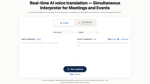 LiveTranslate screenshot