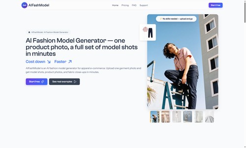 AIFashModel screenshot