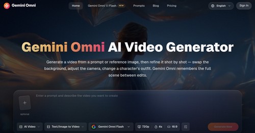 Gemini Omni screenshot