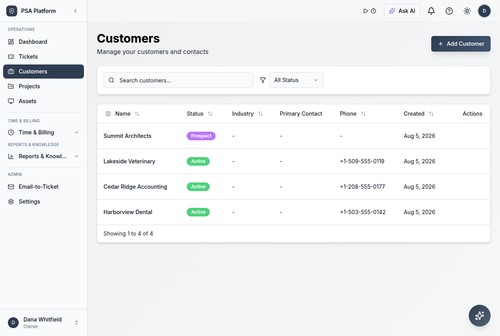 ShieldPSA screenshot