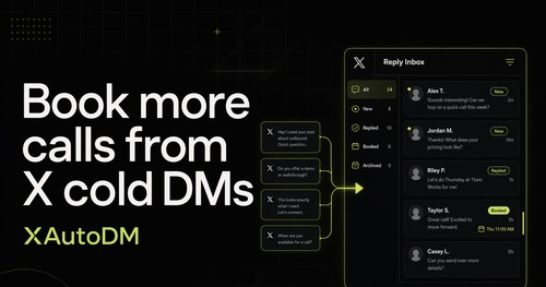 XAutoDM: book more calls from X cold DMs