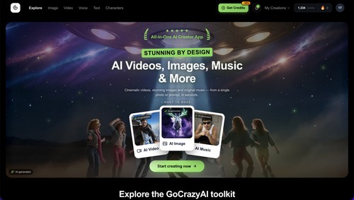 GoCrazyAI screenshot