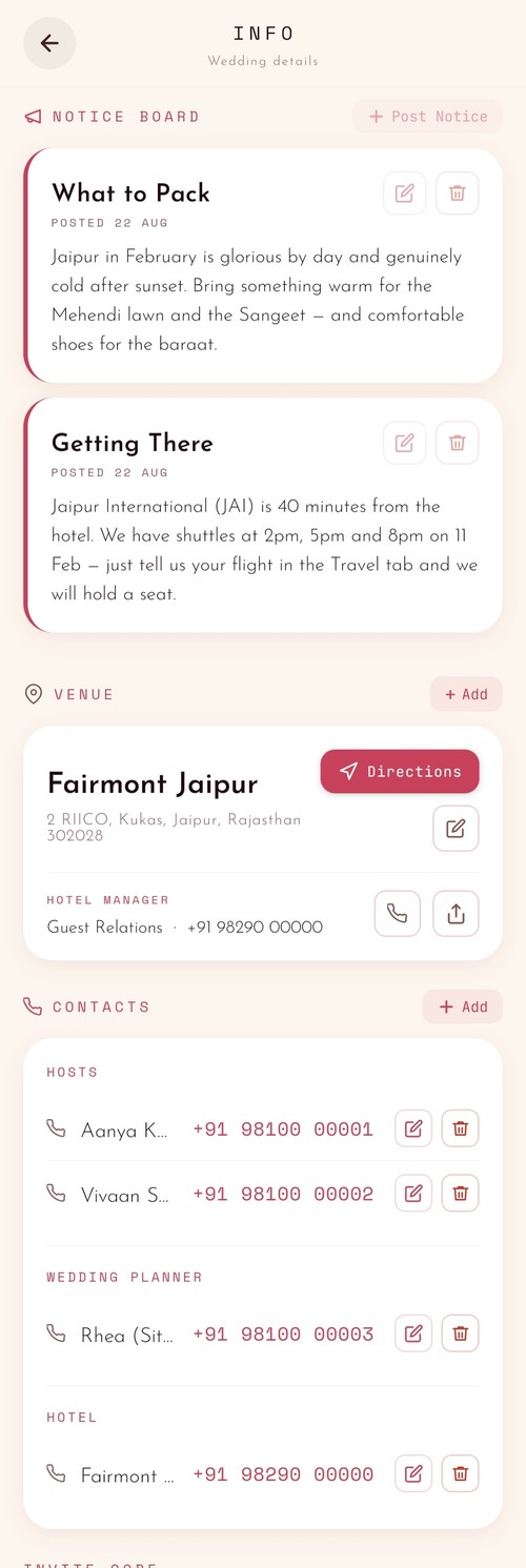 Info Tab