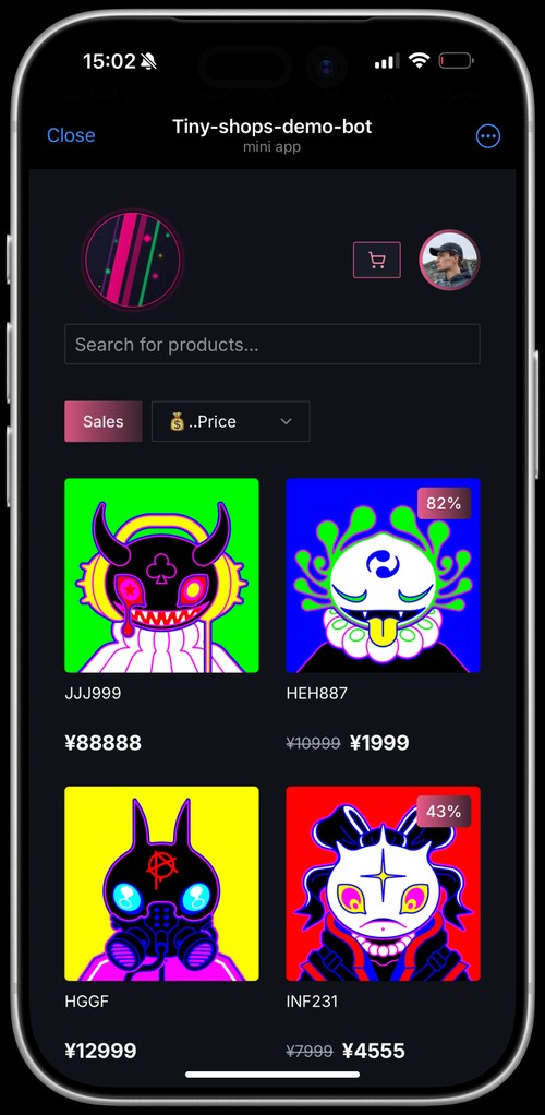 Tiny Shops screenshot