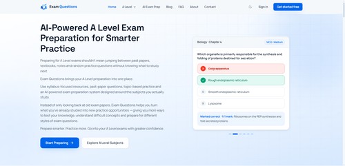 Home - Exam Questions