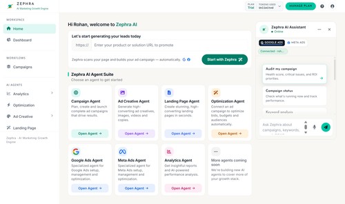 Zephra AI screenshot