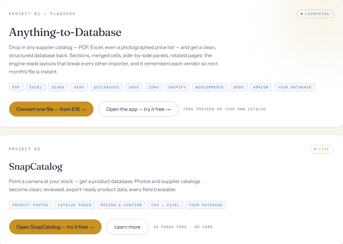 AnythingToDatabase A2DB4 screenshot