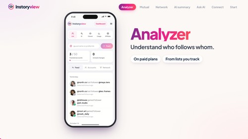 Instoryview screenshot