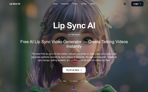Video Generator-Lip Sync AI screenshot