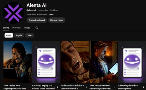 Alenta AI screenshot