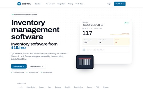 StockFlow screenshot