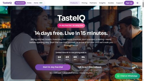 TasteIQ screenshot