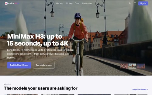 MakerNice home page