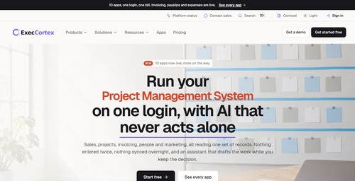 ExecCortex screenshot