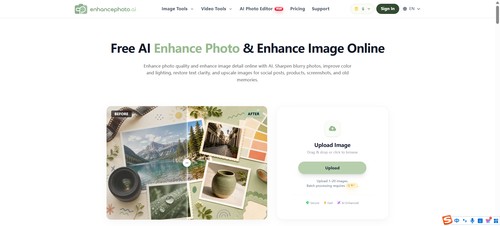 EnhancePhoto.ai screenshot
